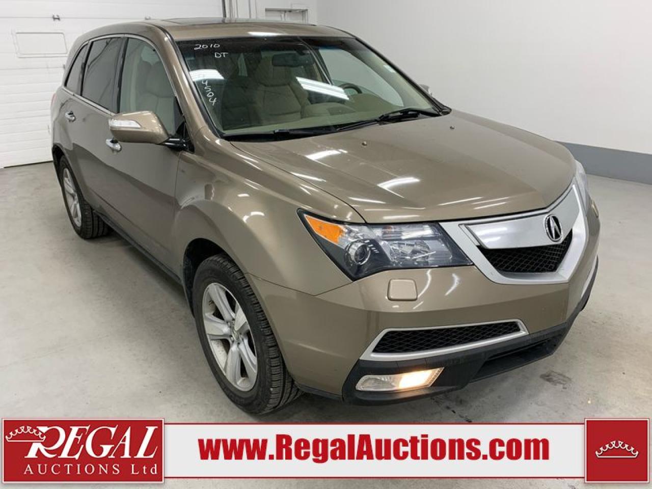 Used 2010 Acura MDX  for sale in Calgary, AB