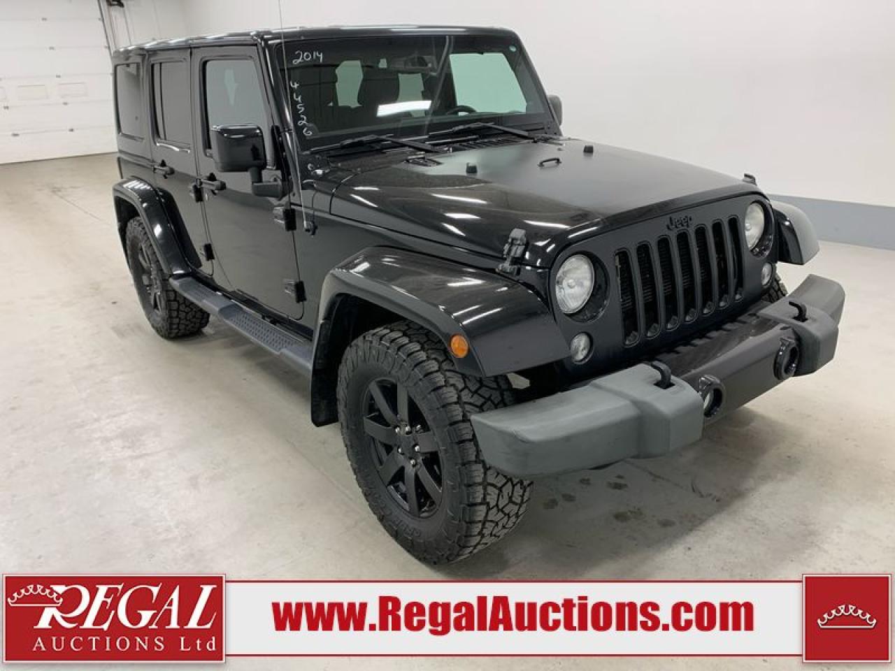 Used 2014 Jeep Wrangler Unlimited Sahara for sale in Calgary, AB