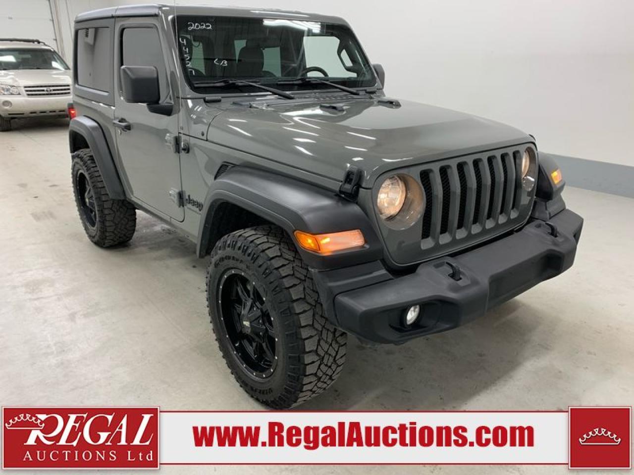 Used 2022 Jeep Wrangler Sport S for sale in Calgary, AB