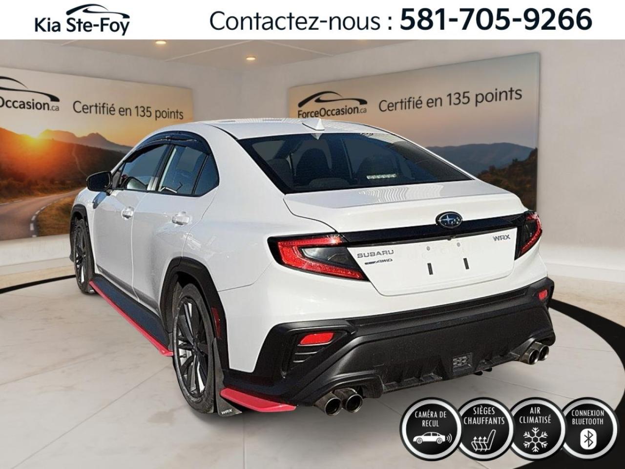 Used 2022 Subaru WRX *AWD *CARPLAY *CAMERA *SIEGE CHAUFFANT *CRUISE for sale in Ste-Foy, QC