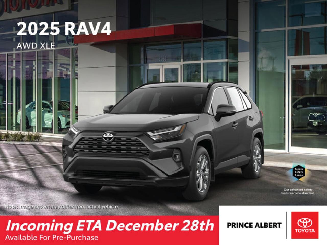 New 2025 Toyota RAV4 XLE for sale in Prince Albert, SK