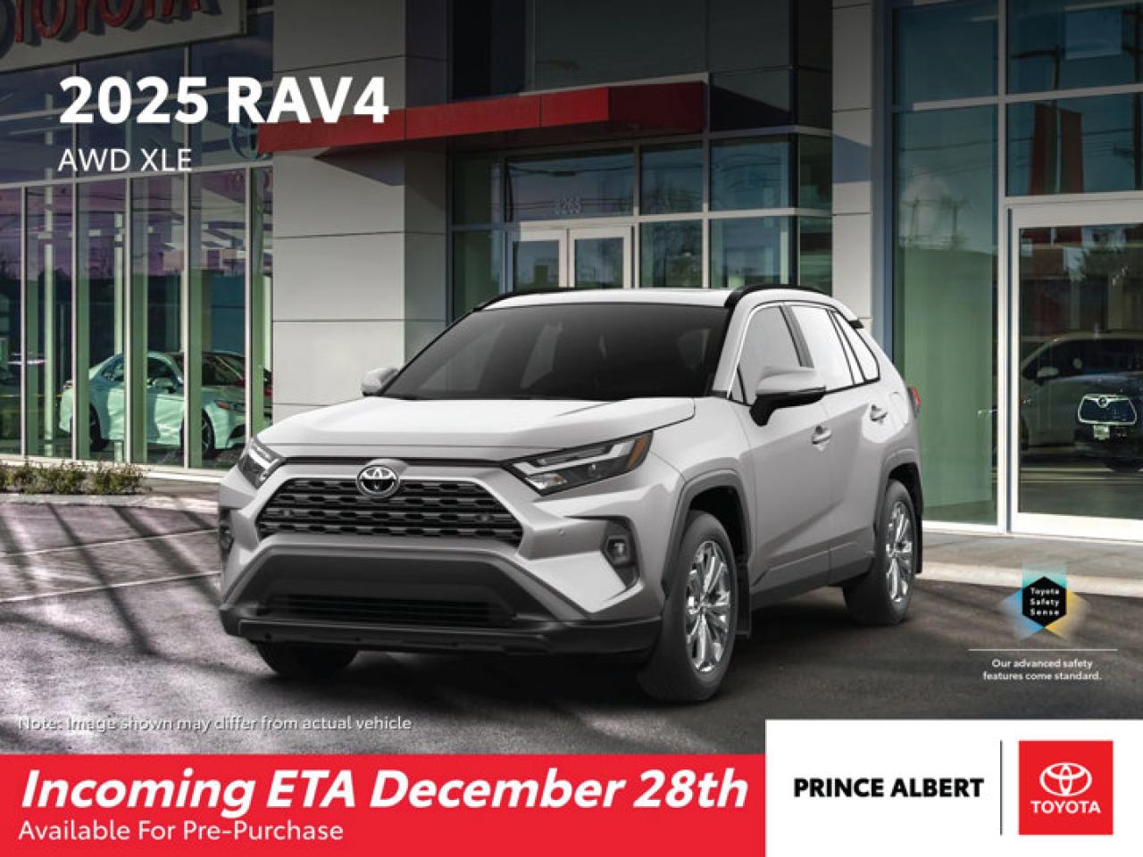 New 2025 Toyota RAV4 XLE for sale in Prince Albert, SK