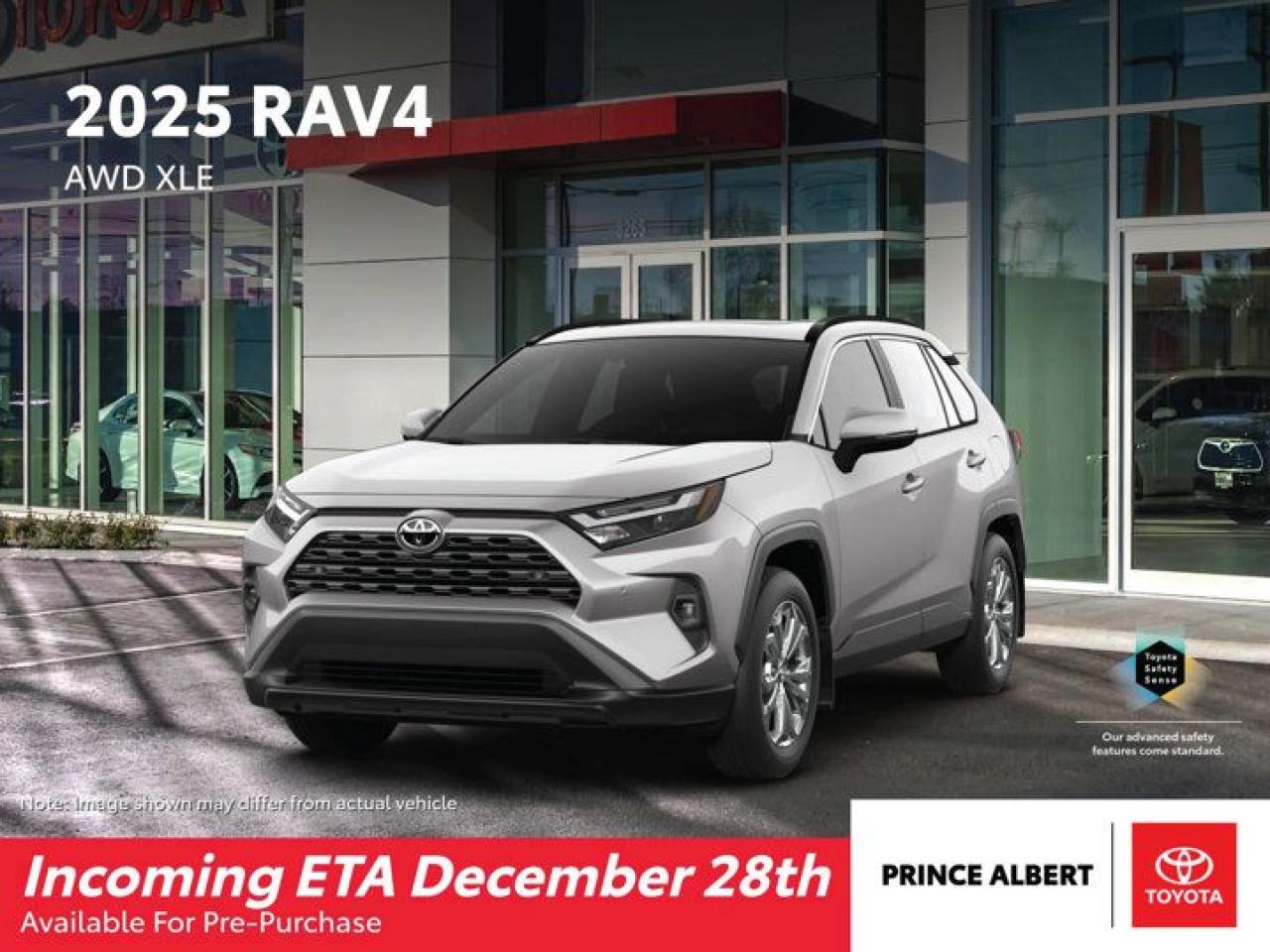 New 2025 Toyota RAV4 XLE for sale in Prince Albert, SK