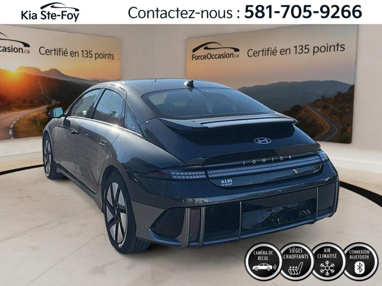 Used 2024 Hyundai IONIQ 6 PREFERRED *GPS *BI-ZONE *CAMERA *BOUTON POUSSOIR for sale in Ste-Foy, QC