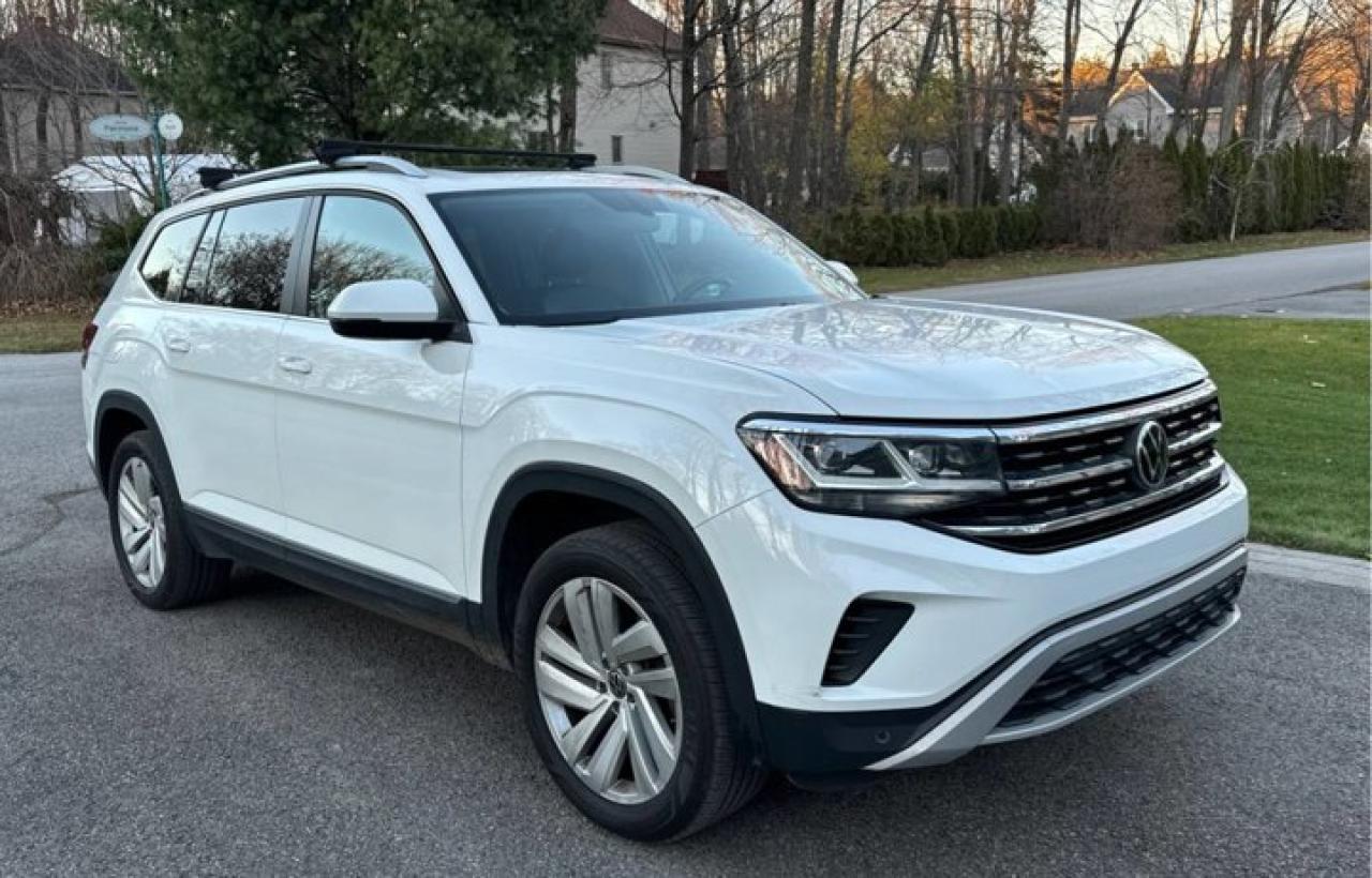 Used 2021 Volkswagen Atlas Highline AWD | Leather | Sunroof | Nav | Adaptive Cruise | Cooled + Heated Seats | Heated Steering for sale in Guelph, ON