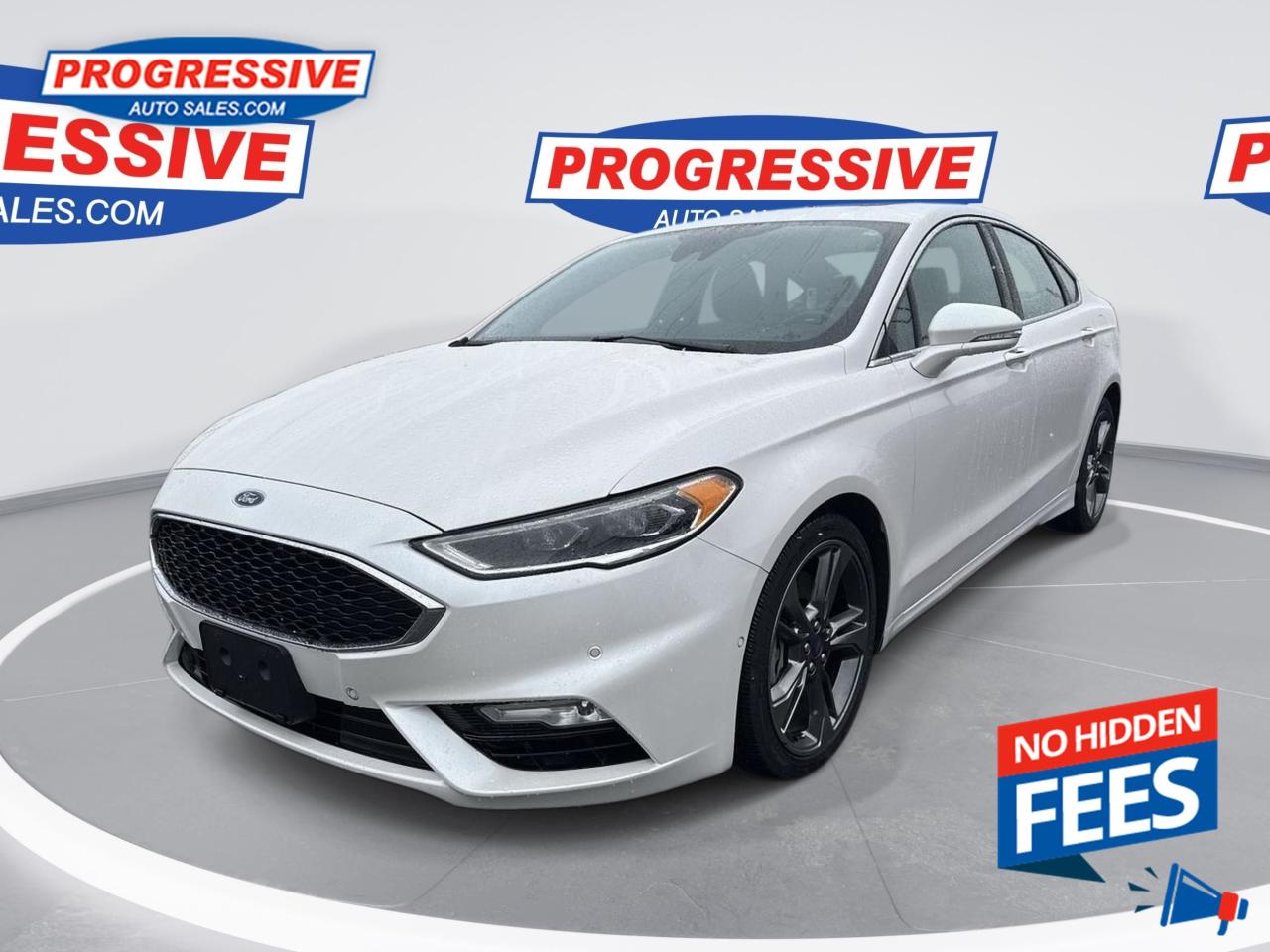 Used 2017 Ford Fusion V6 Sport - Navigation -  Leather Seats for sale in Sarnia, ON