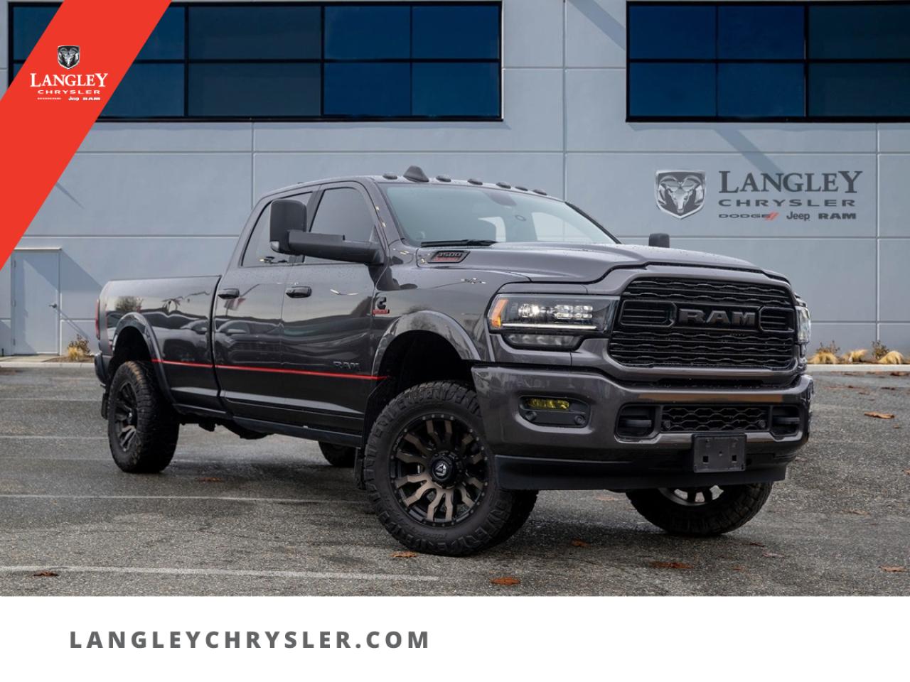 Used 2022 RAM 3500 Limited Leather Seats | Bluetooth | 4 WLD High/Low for sale in Surrey, BC