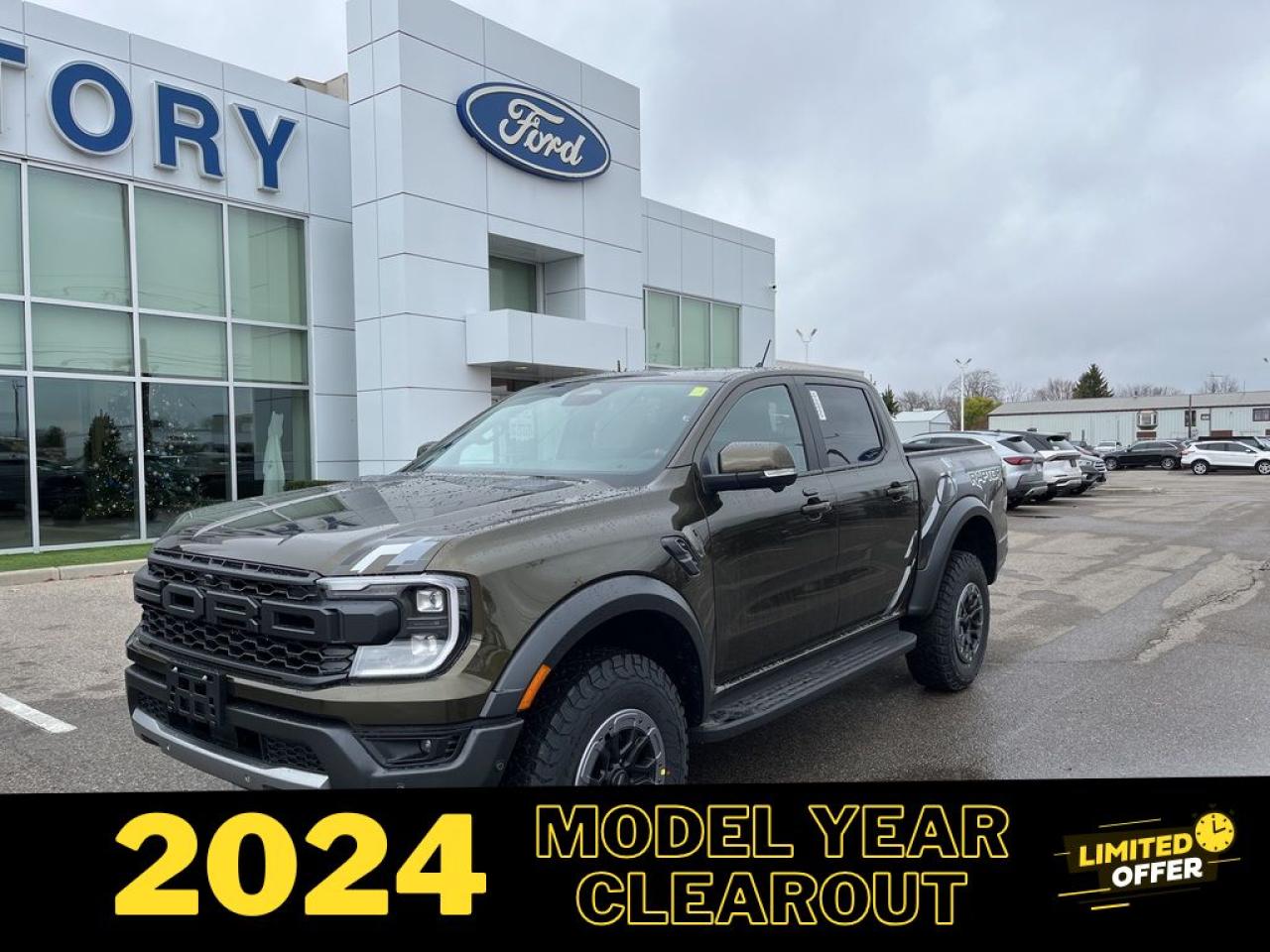 New 2024 Ford Ranger Raptor for sale in Chatham, ON