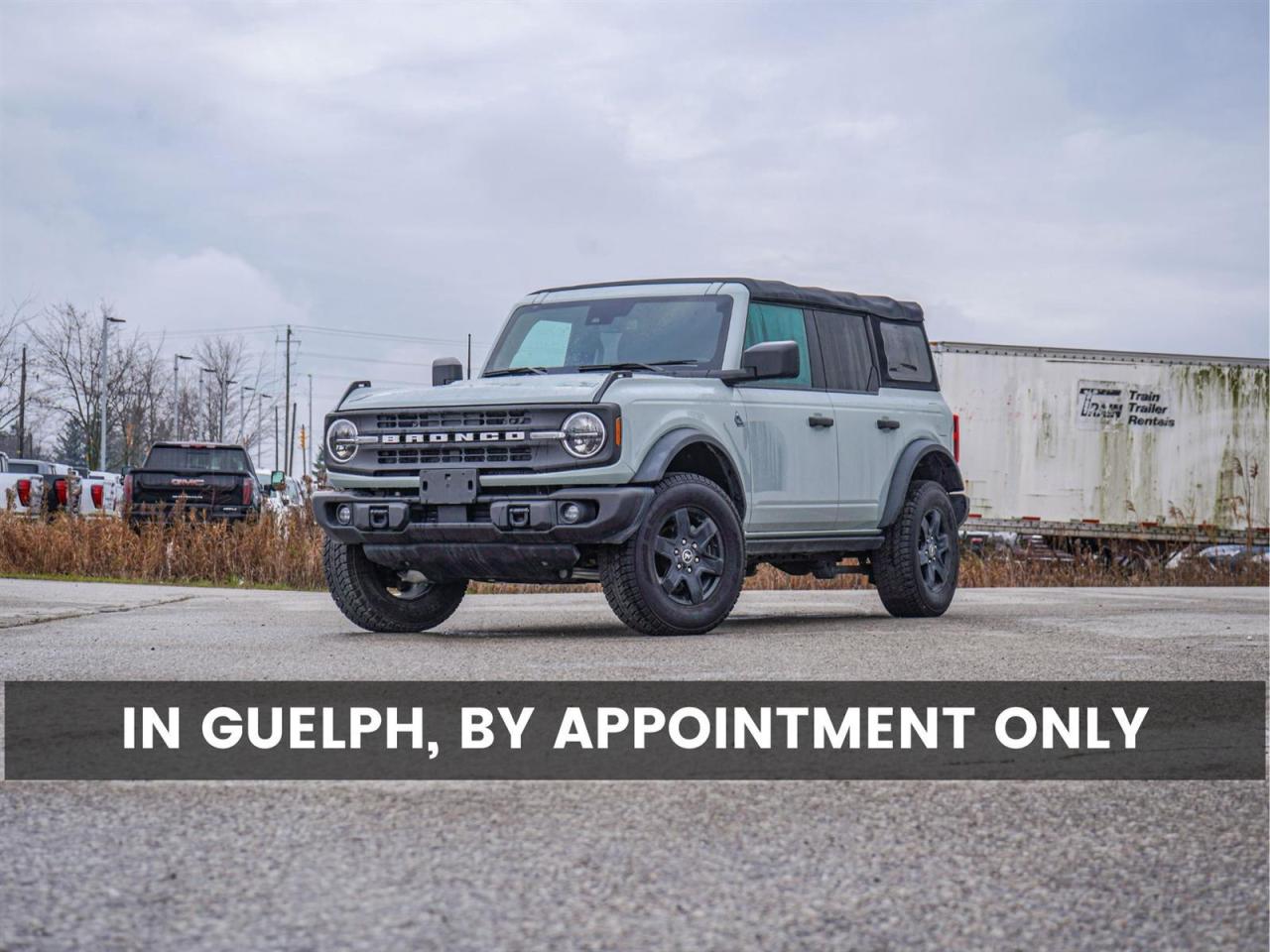 Used 2022 Ford Bronco BLACK DIAMOND SPORT | 4WD | LEATHER | APP CONNECT for sale in Kitchener, ON