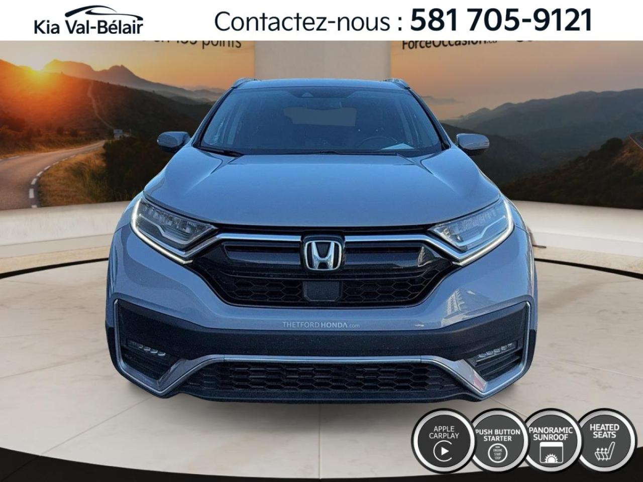 Used 2022 Honda CR-V TOURING *AWD *TOIT *CUIR *GPS *CRUISE *CAMERA for sale in Québec, QC