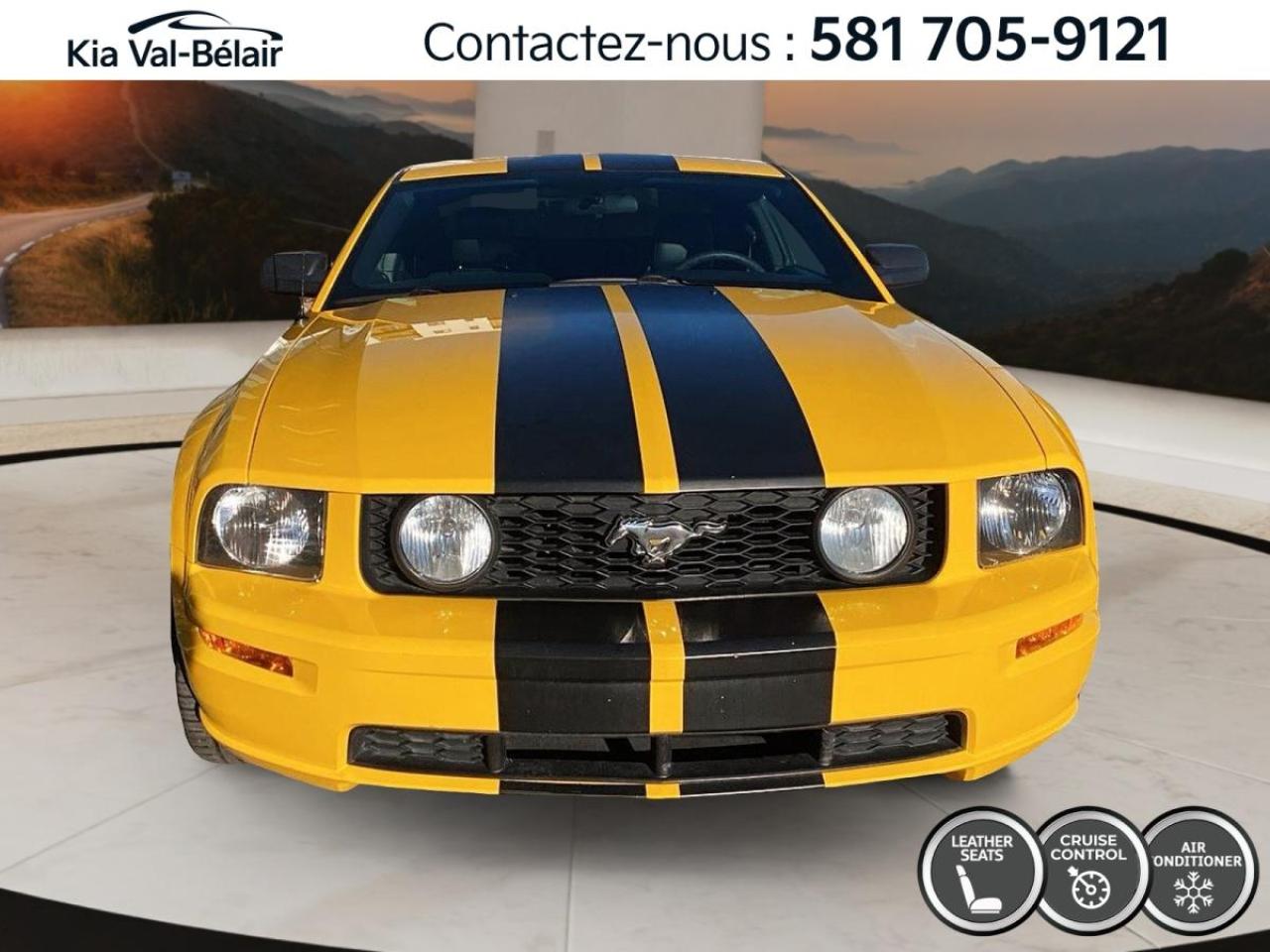 Used 2005 Ford Mustang GT *SIÈGE ÉLECTRIQUE *BLUETOOTH *CRUISE for sale in Québec, QC