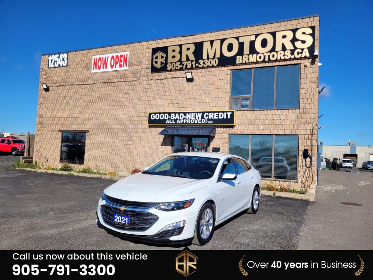 Used 2021 Chevrolet Malibu LT | No Accidents for sale in Bolton, ON