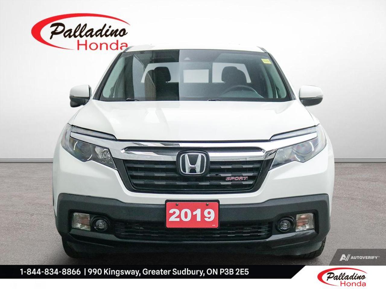 Used 2019 Honda Ridgeline SPORT for sale in Greater Sudbury, ON