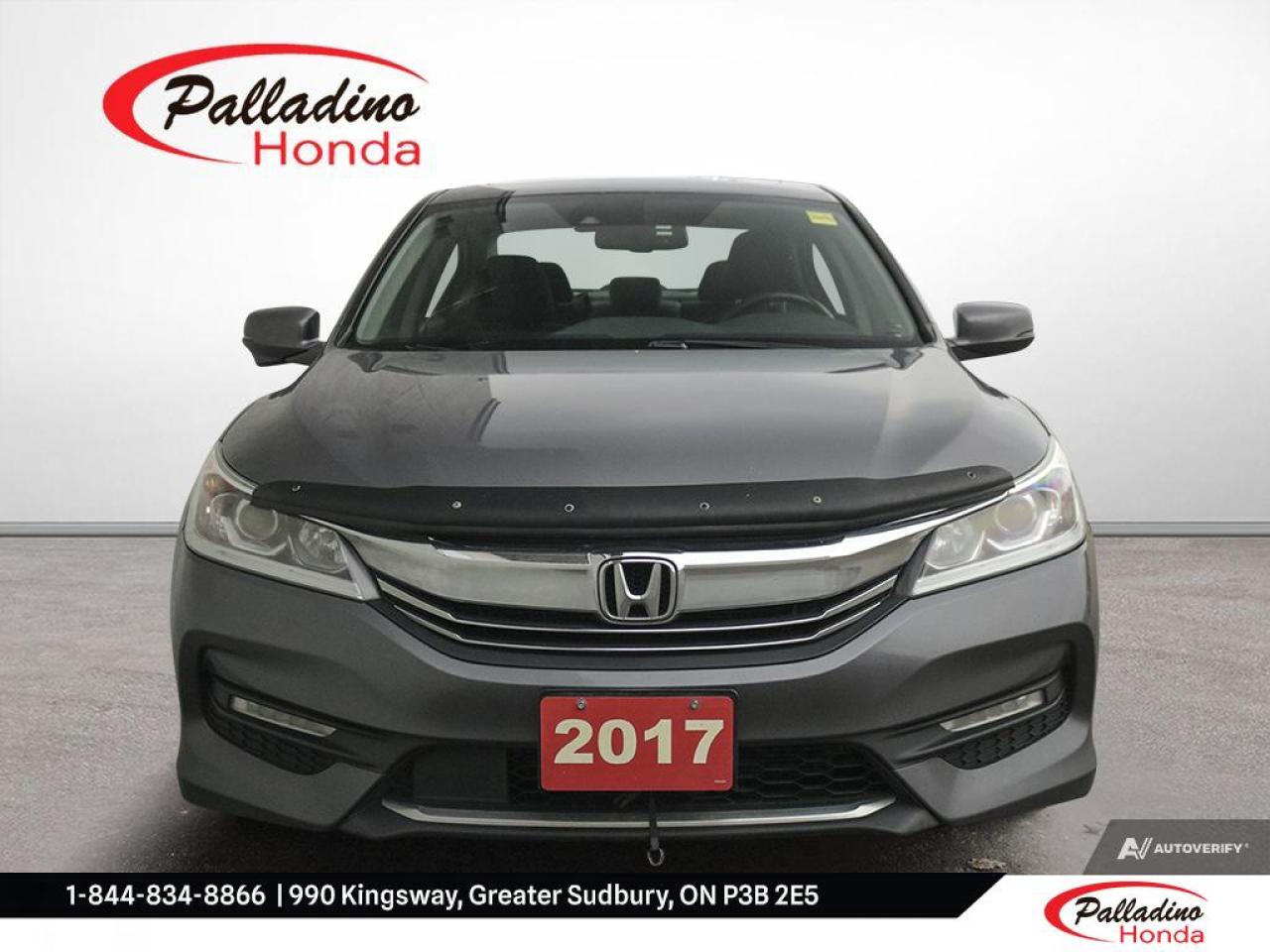 Used 2017 Honda Accord Sedan EX-L for sale in Greater Sudbury, ON