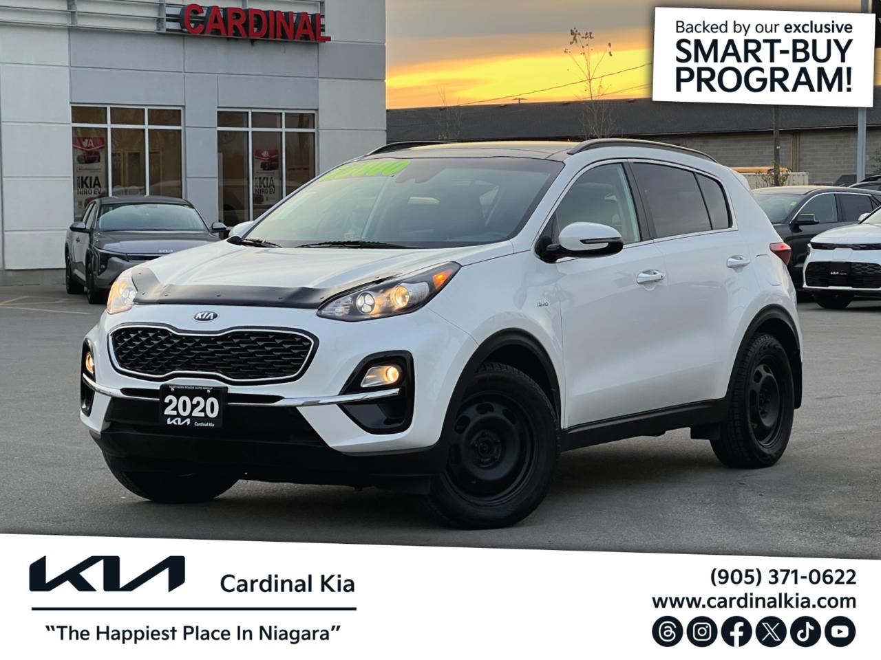 Used 2020 Kia Sportage EX Premium AWD for sale in Niagara Falls, ON