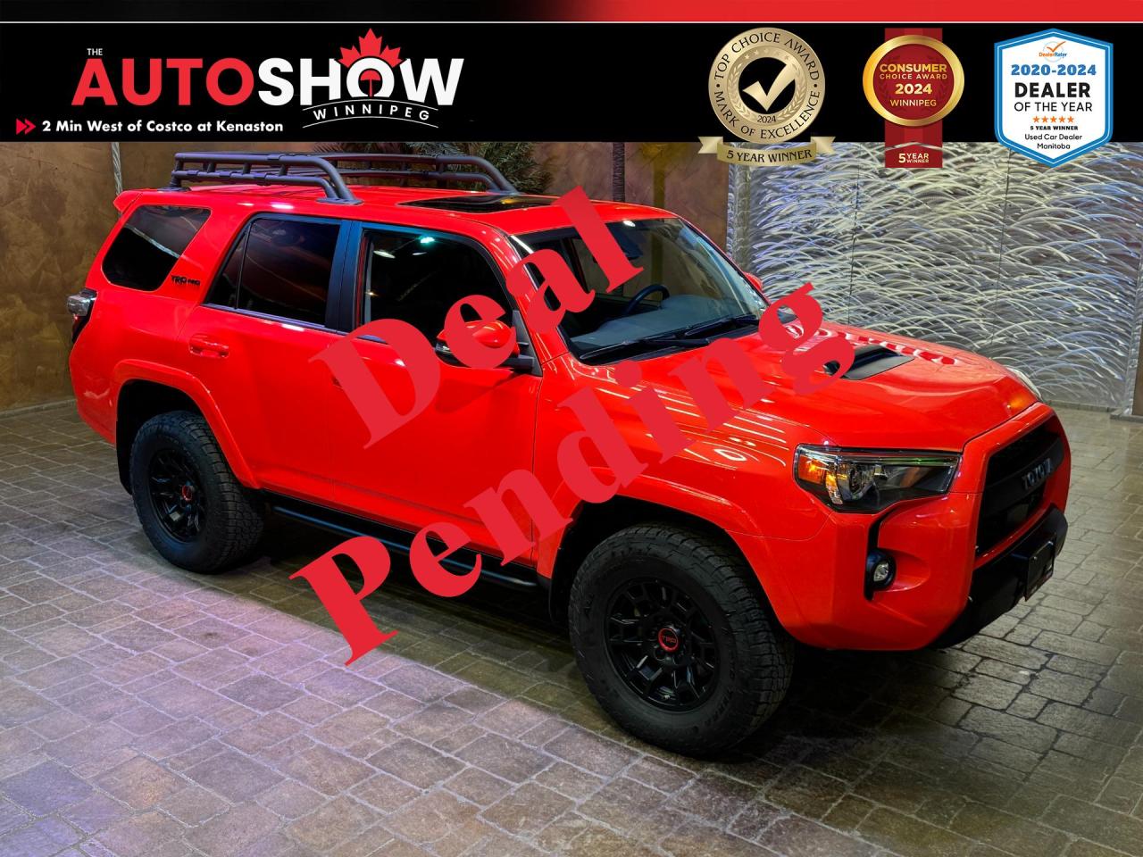 Used 2023 Toyota 4Runner TRD PRO- RARE EXCLUSIVE SOLAR OCTANE!!! for sale in Winnipeg, MB