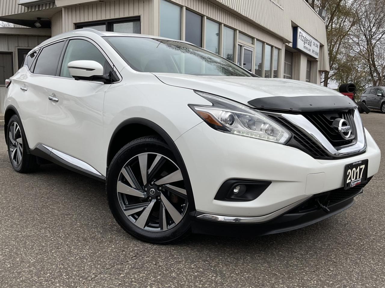 Used 2017 Nissan Murano Platinum AWD - LTHR! NAV! 360 CAM! BSM! REMOTE START! for sale in Kitchener, ON