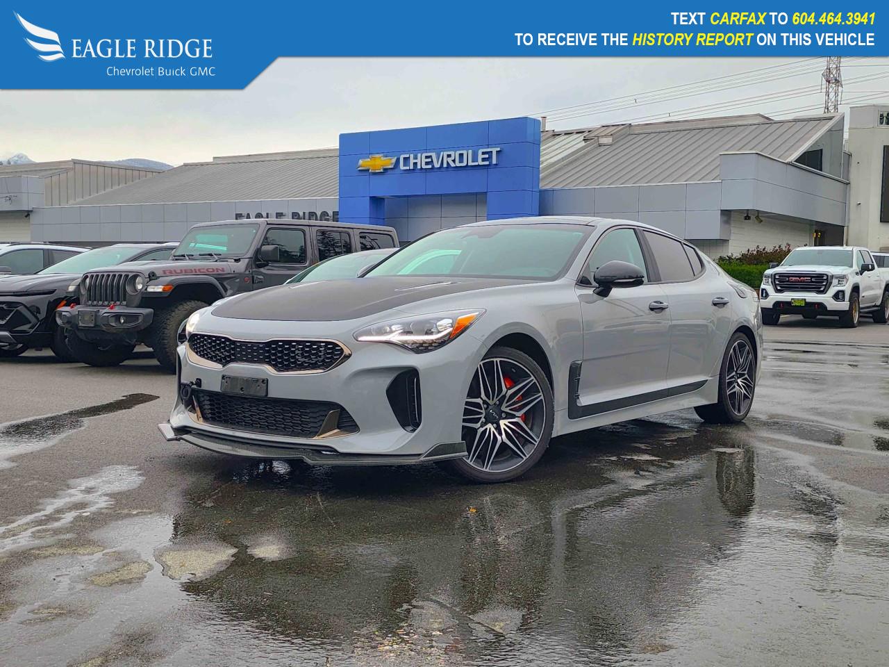 Used 2023 Kia Stinger Power moonroof, Power steering, Power windows, Remote keyless entry, Steering wheel memory for sale in Coquitlam, BC