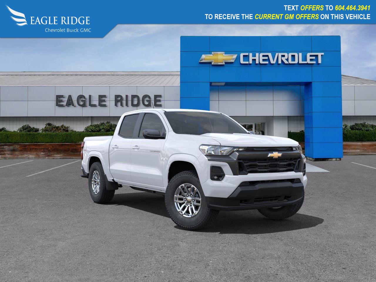 New 2024 Chevrolet Colorado LT 4x4, HD surround vision, adaptive cruise control, Automatic stop/Start. 11 display with google built in for sale in Coquitlam, BC