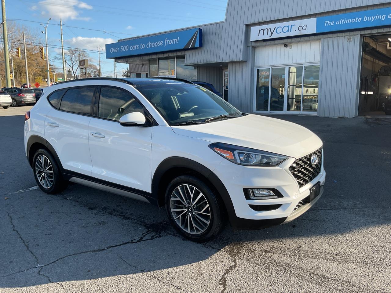 Used 2019 Hyundai Tucson Preferred w/Trend Package 2.4L PREFERRED W/TREND PKG!!!! SUNROOF. BACKUP CAM. HEATED SEATS. ALLOYS. A/C. CRUISE. PWR GROUP. KE for sale in Kingston, ON