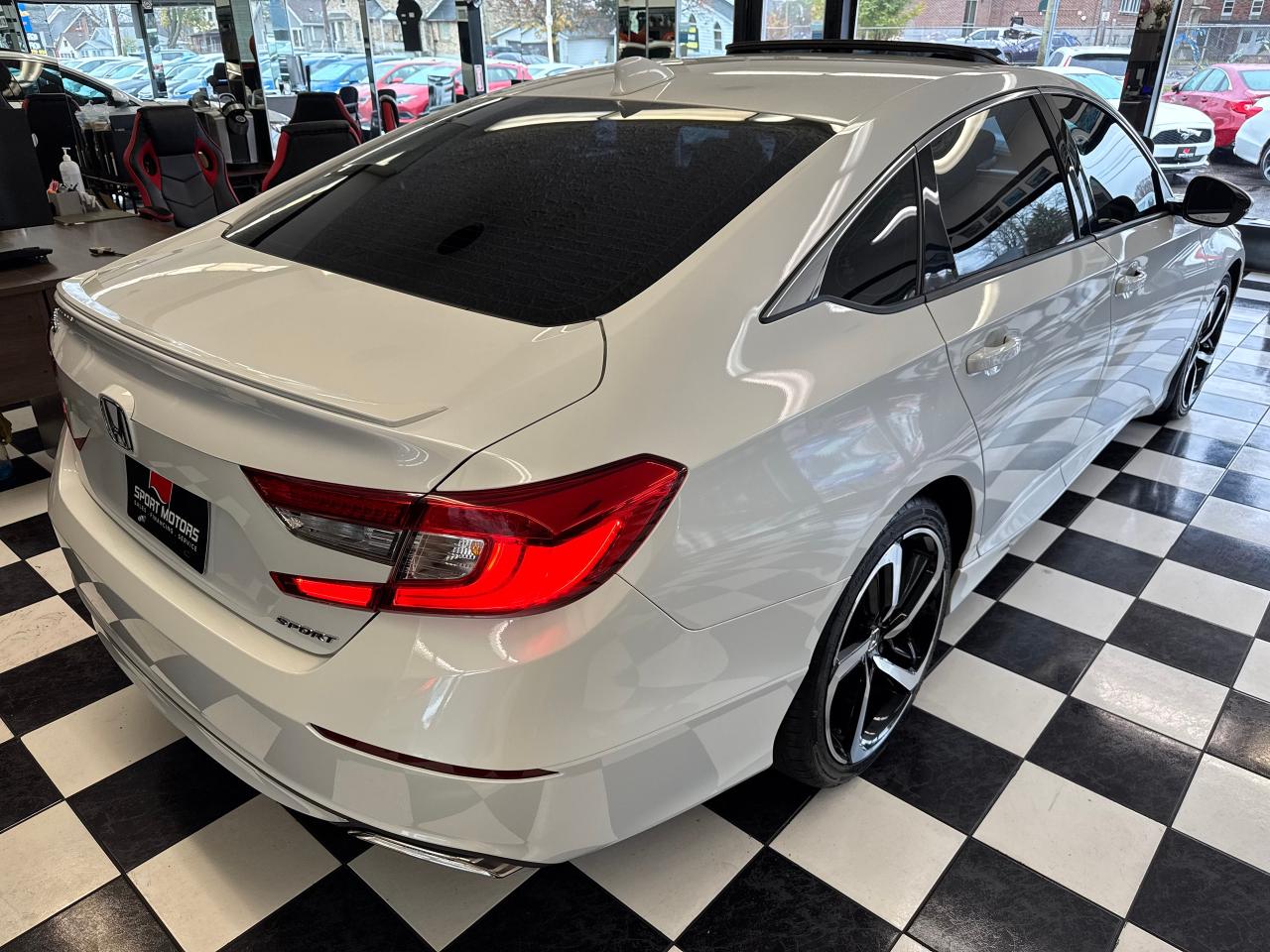2018 Honda Accord SPORT+New Tires+Adaptive Cruise+Roof+CLEAN CARFAX Photo8