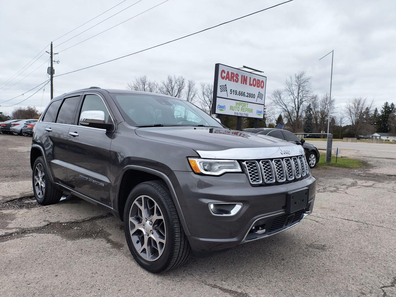 Used 2019 Jeep Grand Cherokee OVERLAND 4X4 for sale in Komoka, ON