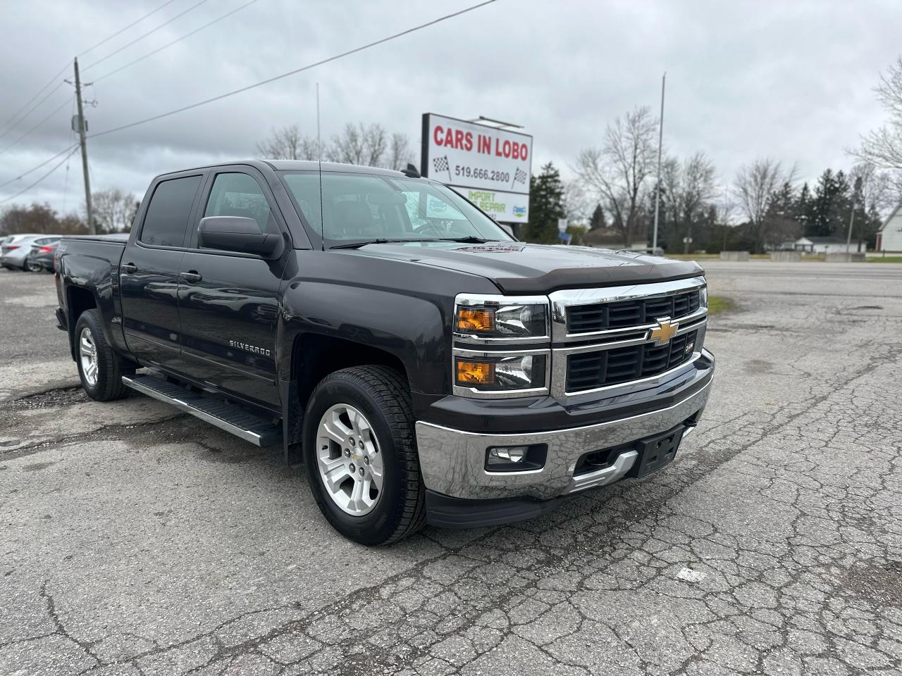 Used 2015 Chevrolet Silverado 1500 LT Z71 CREW CAB 4X4 Katzskin Leather for sale in Komoka, ON