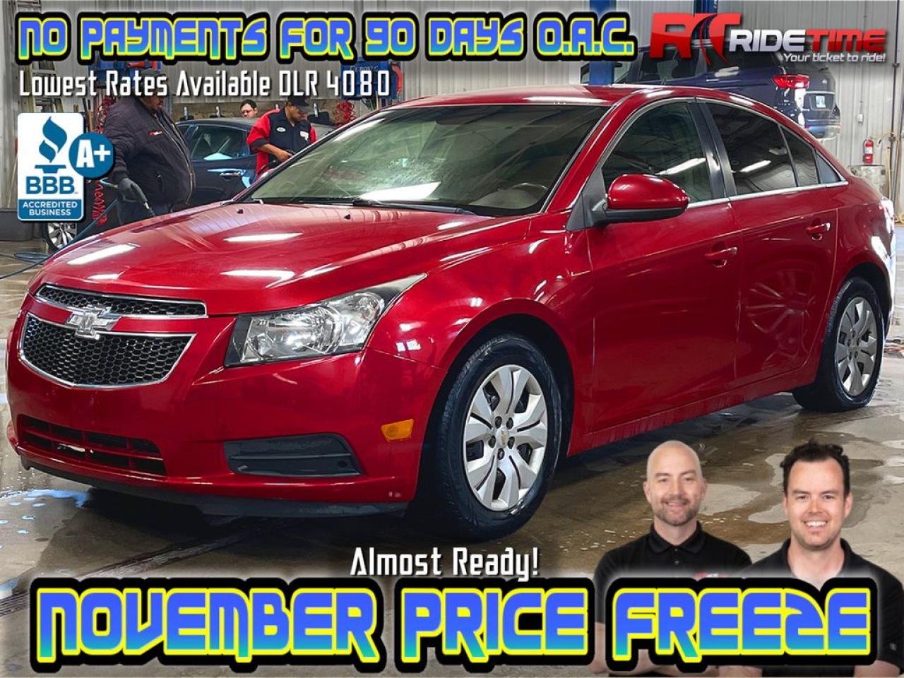 Used 2014 Chevrolet Cruze 1LT for sale in Winnipeg, MB