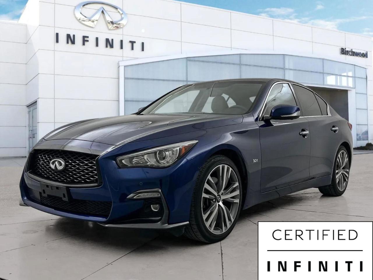 Used 2020 Infiniti Q50 Signature Edition Accident Free | One Owner Lease Return | Low KM's for sale in Winnipeg, MB