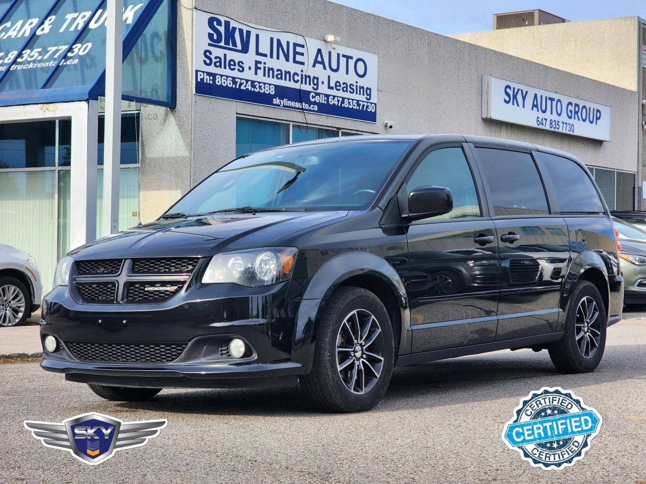 Used 2017 Dodge Grand Caravan GT | NO ACCIDENTS | POWER DOOR/TRUNK | HEATED STEERING/SEATS FRNT/BACK | LEATHER for sale in Concord, ON