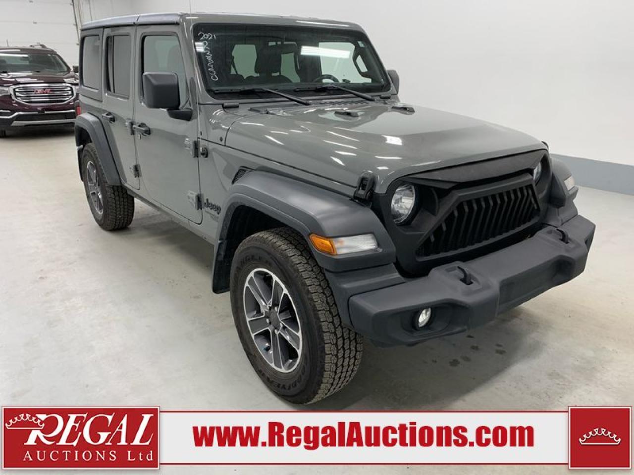 Used 2021 Jeep Wrangler Unlimited Sport S for sale in Calgary, AB