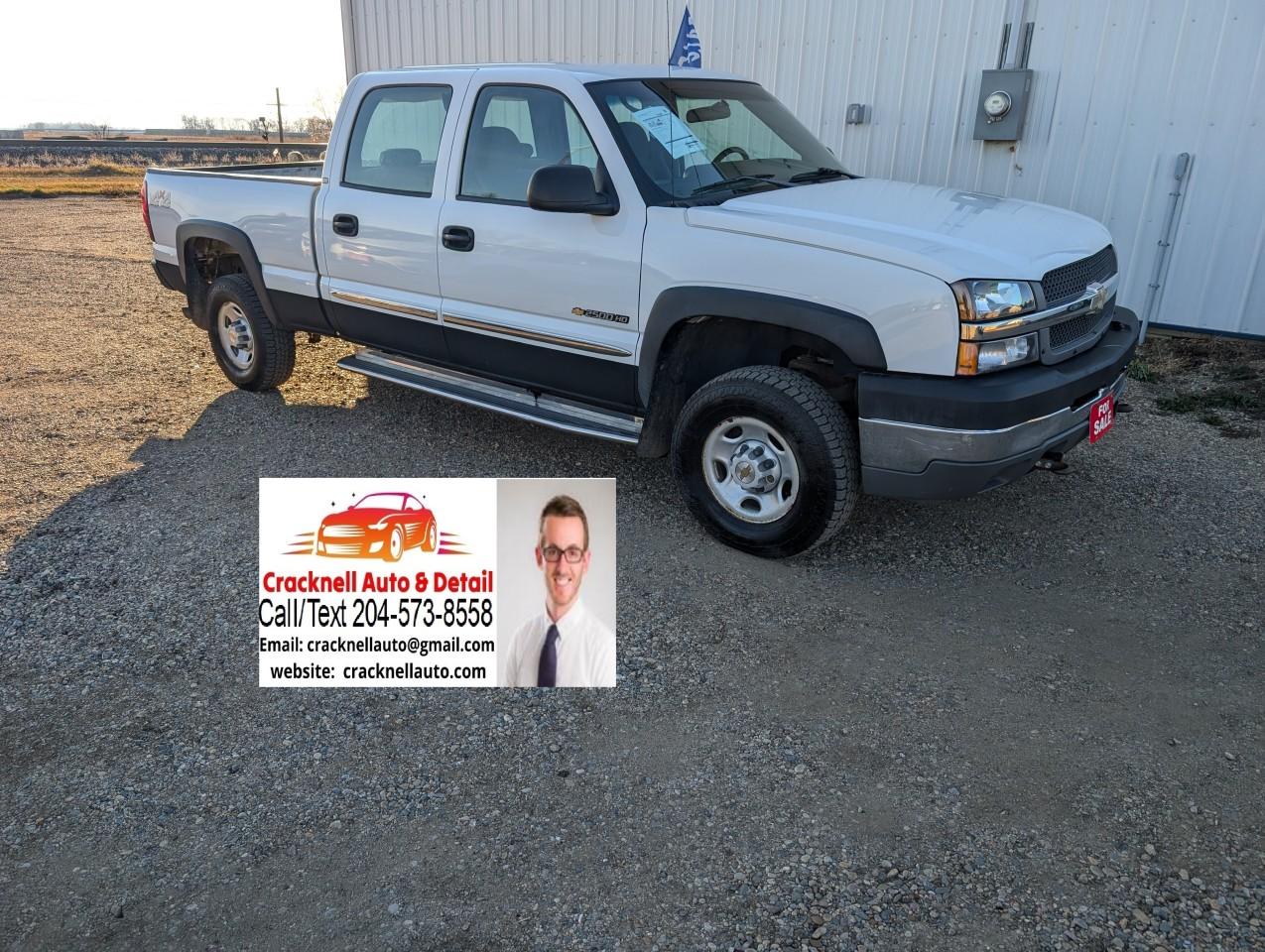 Used 2004 Chevrolet Silverado 2500 HD 4WD Crew Cab Standard Box LS for sale in Carberry, MB