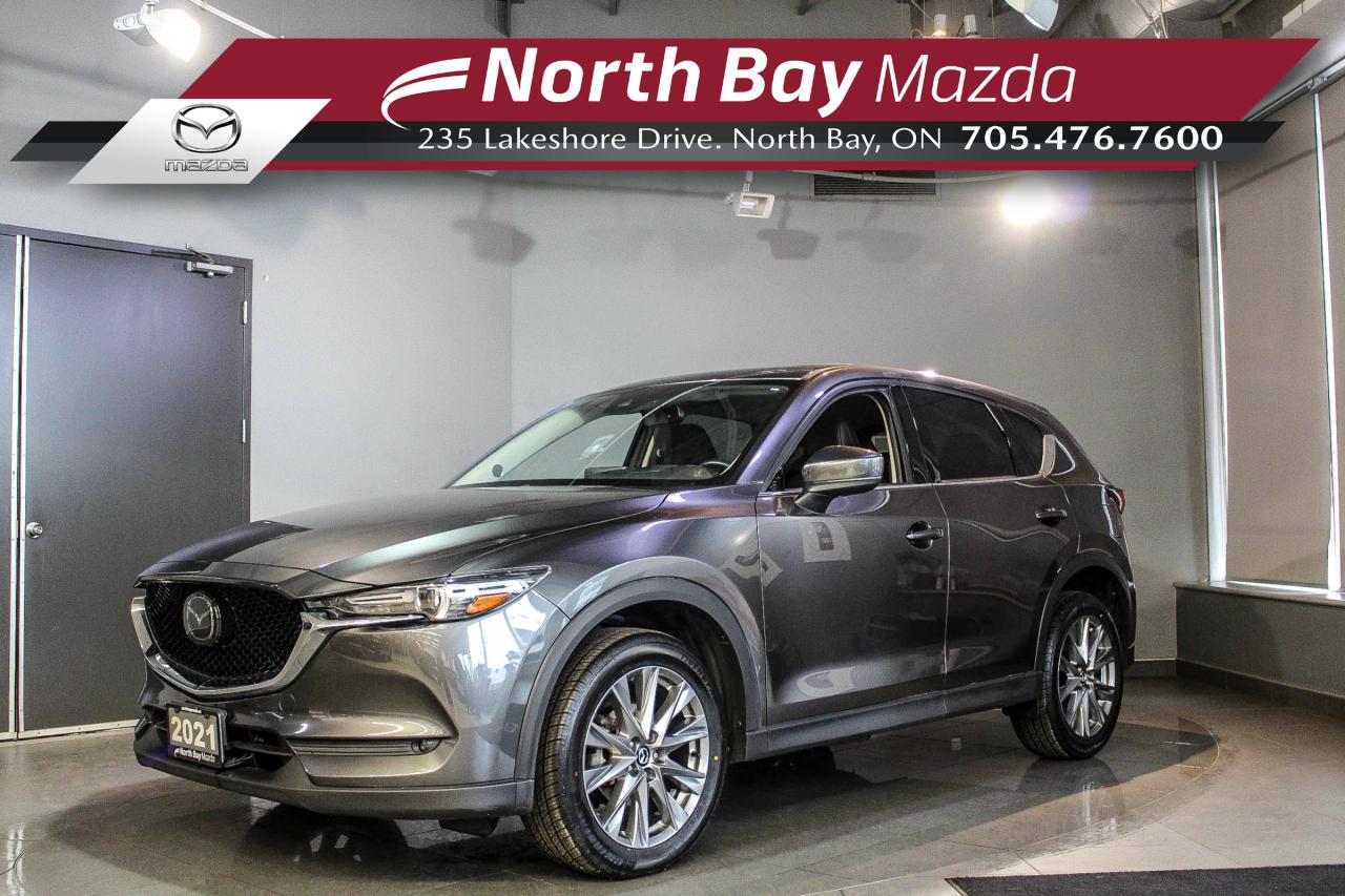 Used 2021 Mazda CX-5 GT LEASE RETURN - LOW KMS - HEATED/VENTILATED SEATS - BOSE AUDIO for sale in North Bay, ON