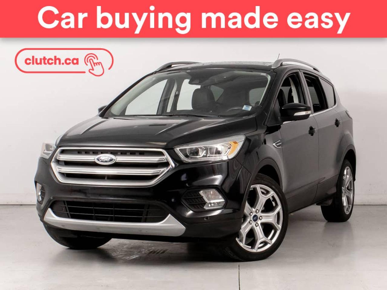 Used 2017 Ford Escape Titanium 4WD w/ SYNC 3, Navigation, Backup Camera for sale in Bedford, NS