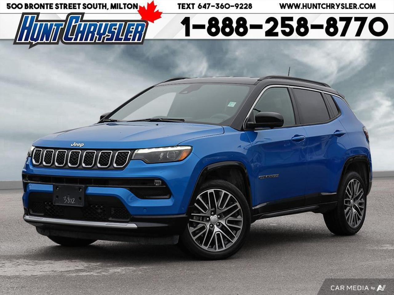 Used 2023 Jeep Compass LIMITED | 4X4 | LTHR | 360 CAM | NAVI | PWR LFT & for sale in Milton, ON