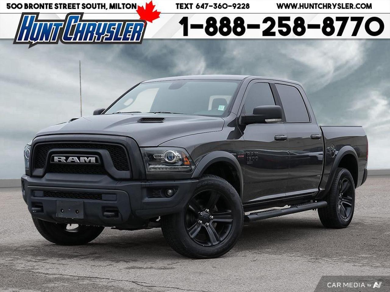 Used 2022 RAM 1500 Classic WARLOCK | 4X4 | CREW | 8.4 | RMT STRT | 20s | TECH for sale in Milton, ON