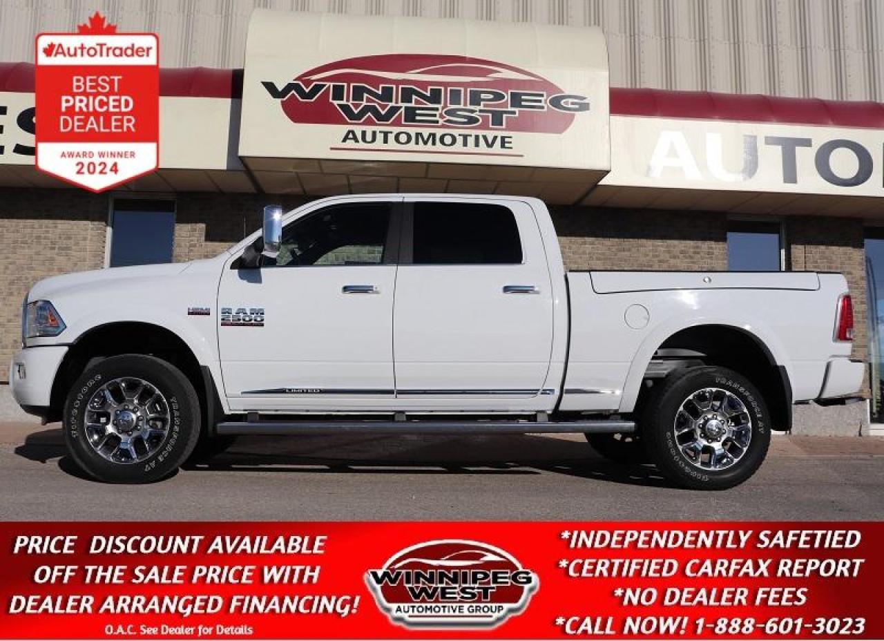 Used 2017 RAM 2500 LIMITED EDITION RAM BOX 4X4 LOADED 48K KMS, AS NEW for sale in Headingley, MB