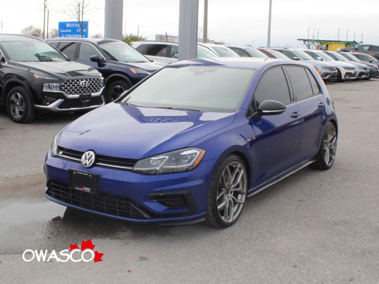 Used 2018 Volkswagen Golf R 2.0L What A Car! What A Deal! Clean CarFax! for sale in Whitby, ON