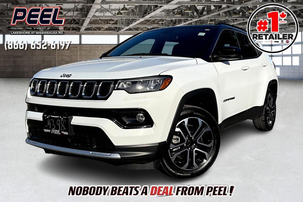 Used 2023 Jeep Compass Limited | Heated Leather | Safety Tech | 4X4 for sale in Mississauga, ON