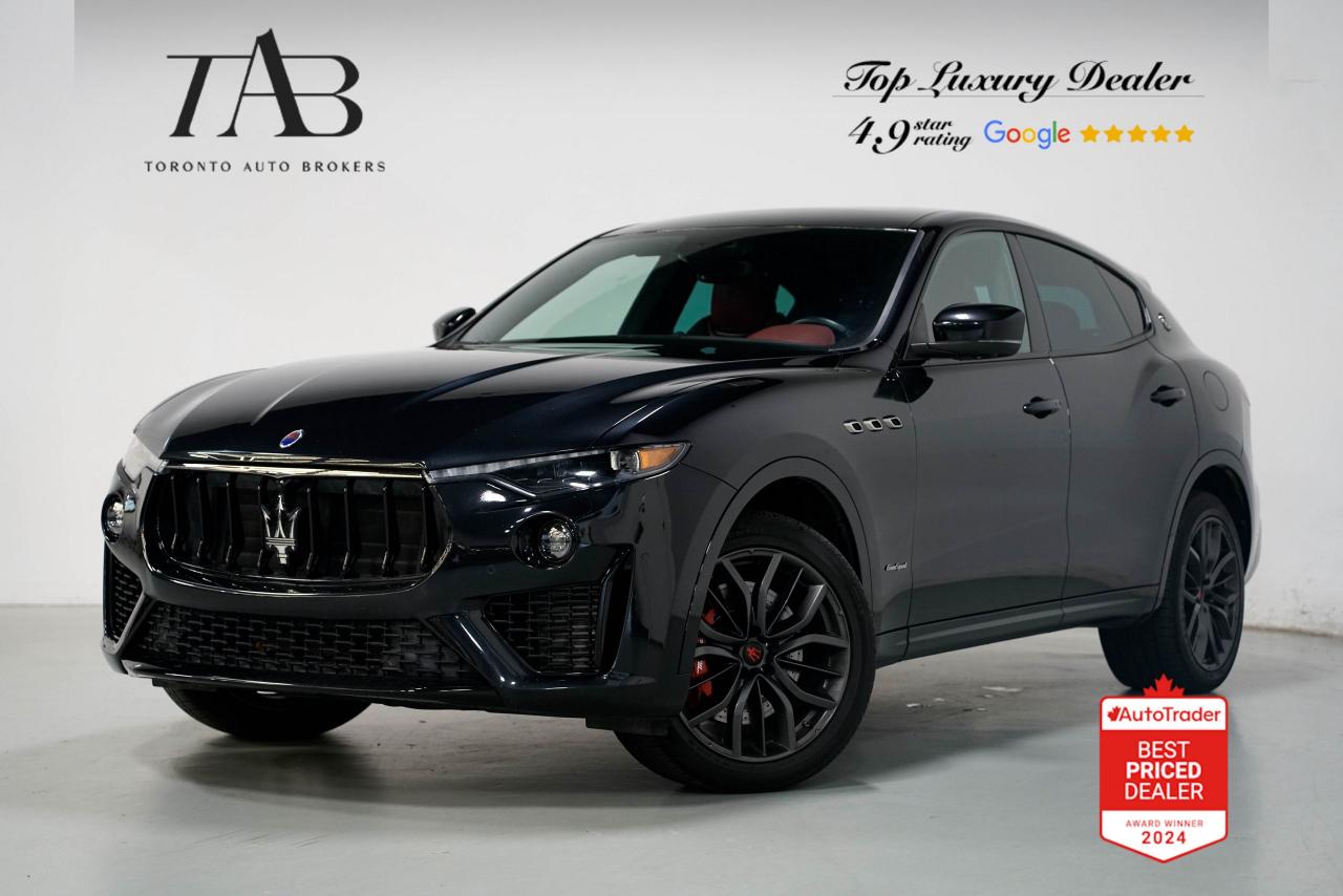 Used 2020 Maserati Levante GRANSPORT | RED LEATHER | BLACK EDITION | 20 IN WH for sale in Vaughan, ON