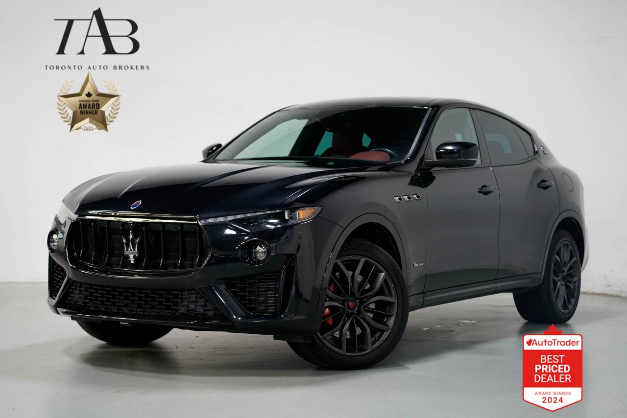 Used 2020 Maserati Levante GRANSPORT | RED LEATHER | BLACK EDITION | 20 IN WH for sale in Vaughan, ON