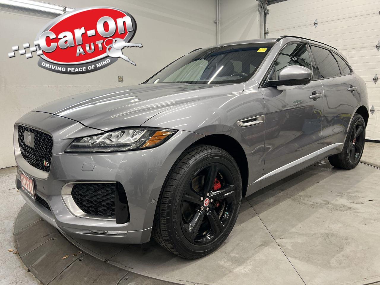 Used 2020 Jaguar F-PACE S | 380HP | PANO ROOF | 360 CAM |HUD |DRIVE ASSIST for sale in Ottawa, ON