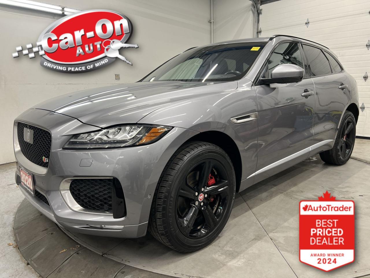 Used 2020 Jaguar F-PACE S | 380HP | PANO ROOF | 360 CAM |HUD |DRIVE ASSIST for sale in Ottawa, ON