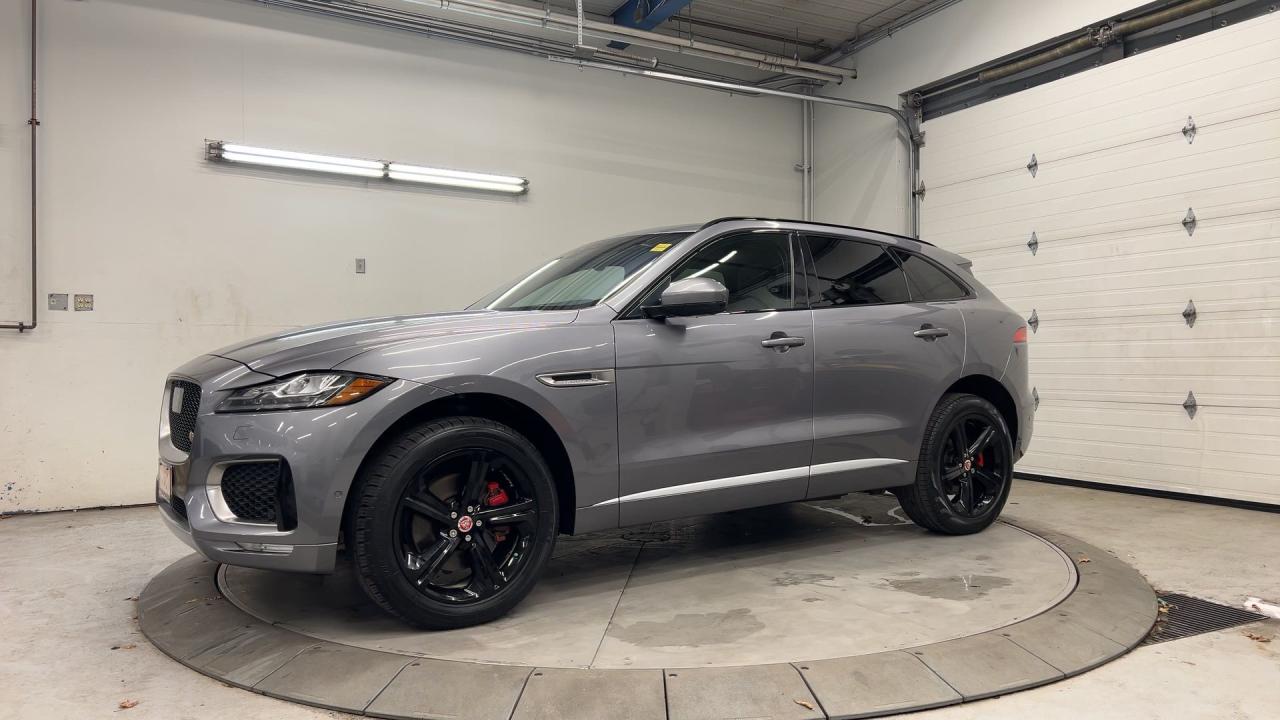 2020 Jaguar F-PACE S AWD | 380HP SUPERCHARGED V6 | LEATHER Photo3