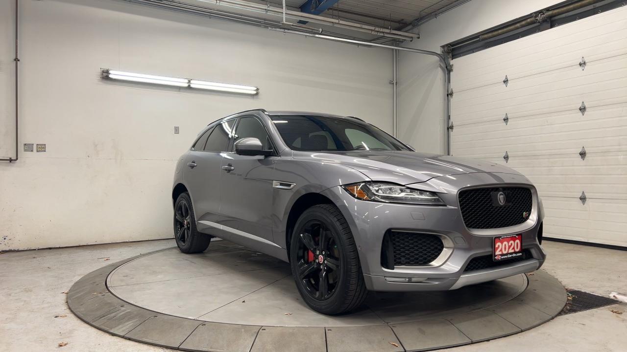 2020 Jaguar F-PACE S AWD | 380HP SUPERCHARGED V6 | LEATHER Photo