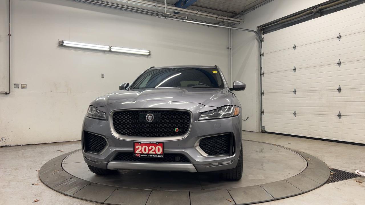 2020 Jaguar F-PACE S AWD | 380HP SUPERCHARGED V6 | LEATHER Photo2