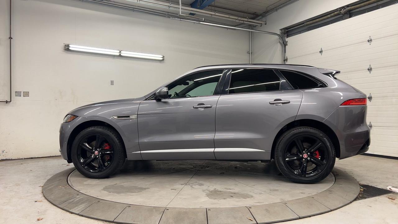 2020 Jaguar F-PACE S AWD | 380HP SUPERCHARGED V6 | LEATHER Photo4