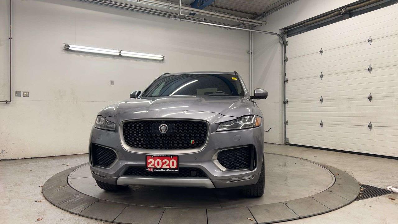 2020 Jaguar F-PACE S AWD | 380HP SUPERCHARGED V6 | LEATHER Photo2