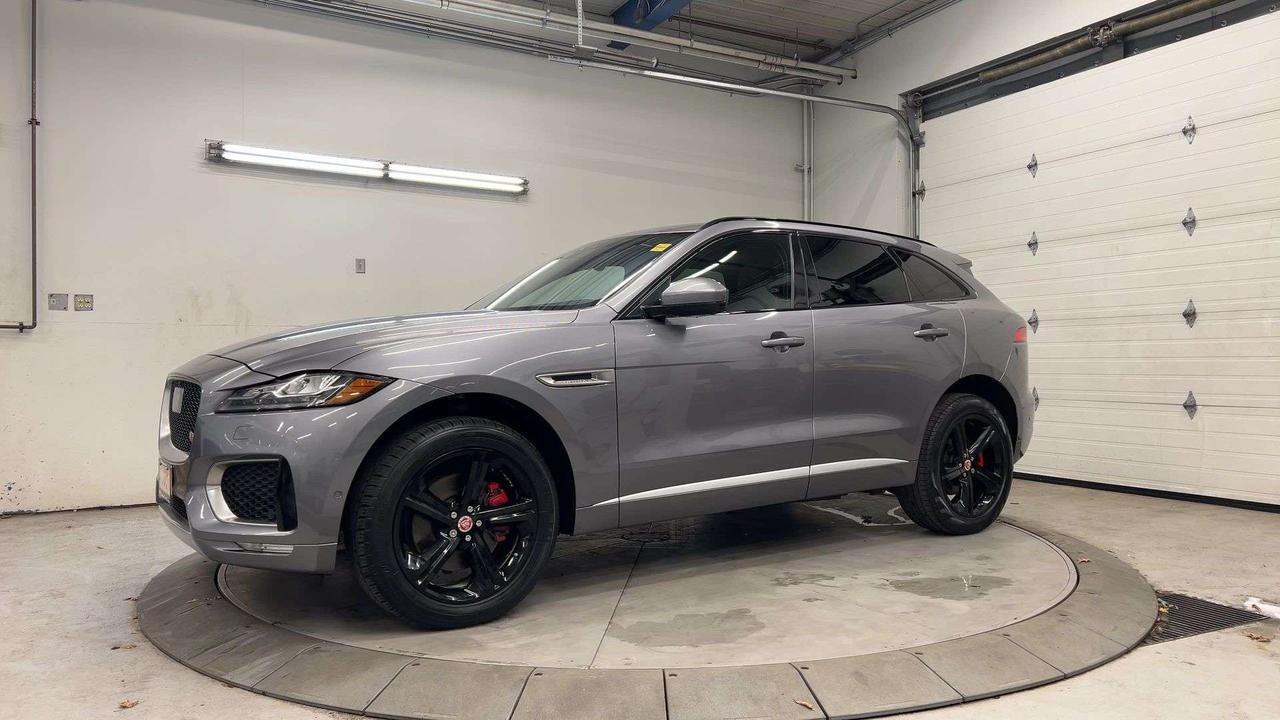 2020 Jaguar F-PACE S AWD | 380HP SUPERCHARGED V6 | LEATHER Photo3
