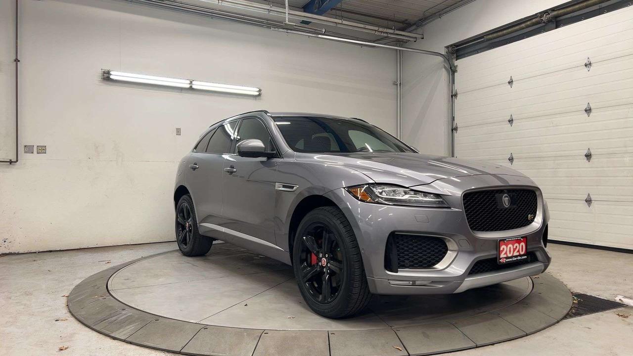 2020 Jaguar F-PACE S AWD | 380HP SUPERCHARGED V6 | LEATHER Photo5